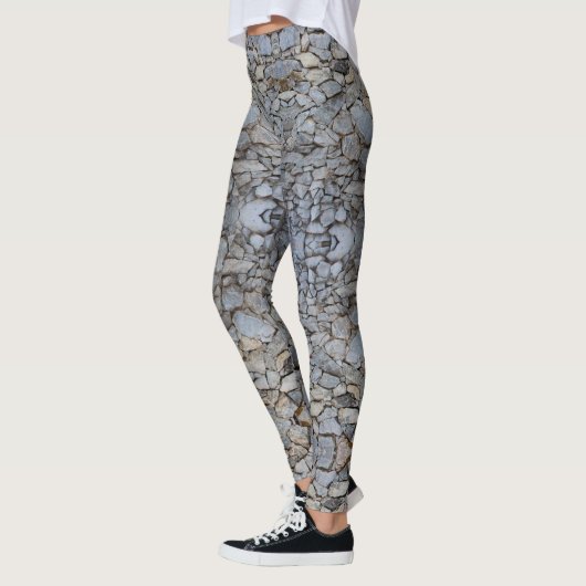 Stone Wall - Power Yoga Leggings (Links)