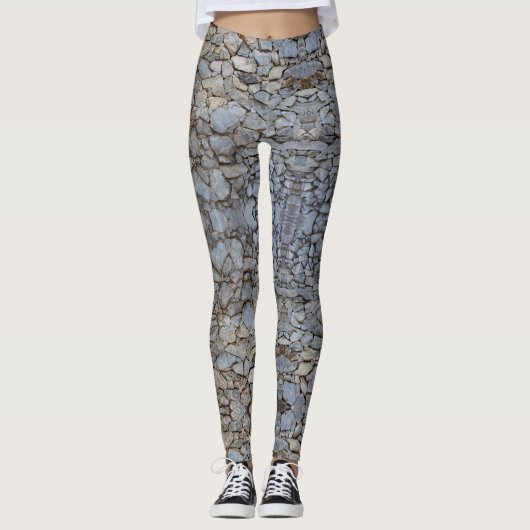 Stone Wall - Power Yoga Leggings (Vorderseite)
