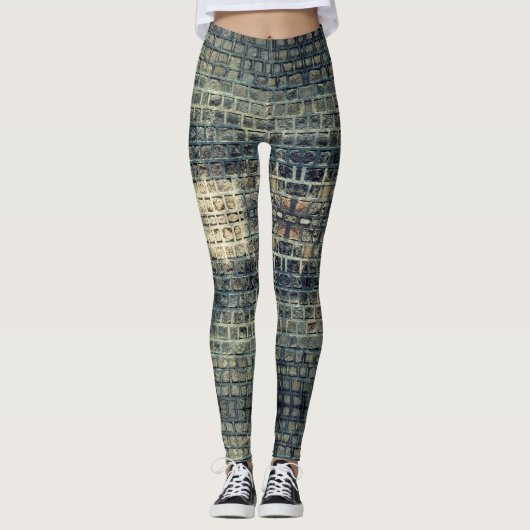Stone Wall - Power Yoga Leggings (Vorderseite)
