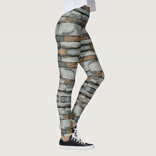Stone Wall - Power Yoga Leggings (Rechts)
