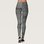 Stone Wall - Power Yoga Leggings (Rückseite)