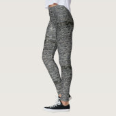 Stone Wall - Power Yoga Leggings (Links)