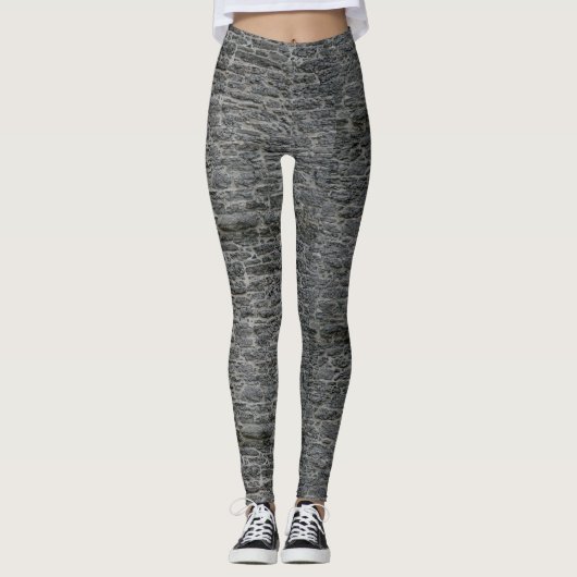 Stone Wall - Power Yoga Leggings (Vorderseite)
