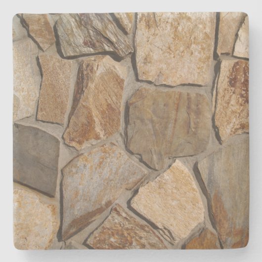 Stone Wall Texture, Square Untersetzer (Vorderseite)