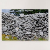 Stone Walls Inisheer Aran Islands Galway Irland. Puzzle (Horizontal)