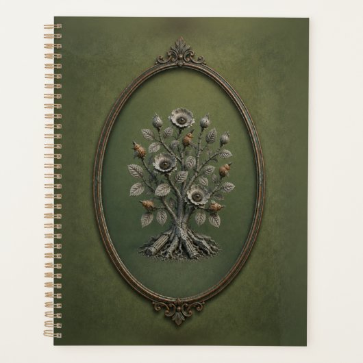 Stone Wild Rose Hardcover Notebook Planer (Vorderseite)