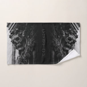 Stone Wings Skull Badhandtuch Set