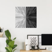 Stone Ying Yang Poster (Heimbüro)