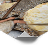 Stoneage Kinder spielen. Poster (Ecke)