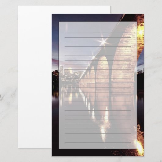 Stonearch Skyline Briefpapier (Vorne/Hinten)