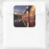 Stonearch Skyline Quadratischer Aufkleber (Tasche)