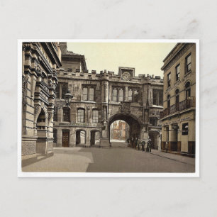 Stonebows, Lincoln, England, selten Fotochrom Postkarte