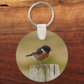 Stonechat Schlüsselanhänger (Rückseite)