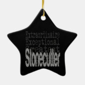 Stonecutter Extraordinator Keramik Ornament (Hinten)