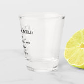 Stoned Irish Monkey Novelty Shot Glass Schnapsglas (Rechts)