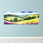 "Stonedale" Wide Landschaft Yorkshire Dales Scene Leinwanddruck (Insitu (Holzboden))