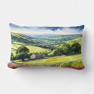 "Stonedale" Wide Landschaft Yorkshire Dales Scene Lendenkissen