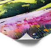 "Stonedale" Wide Landschaft Yorkshire Dales Scene Poster (Ecke)