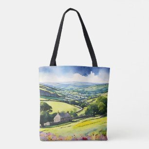 "Stonedale" Wide Landschaft Yorkshire Dales Scene Tasche