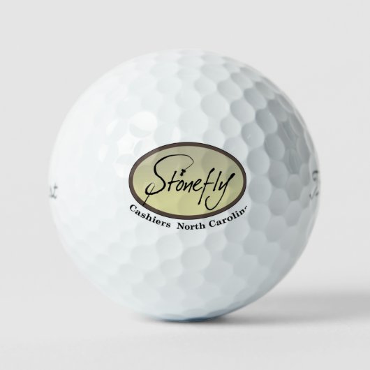 Stonefly Golf Balls Golfball (Vorderseite)
