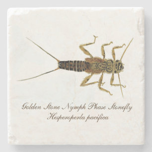 Stonefly-Nymphen-Untersetzer Steinuntersetzer