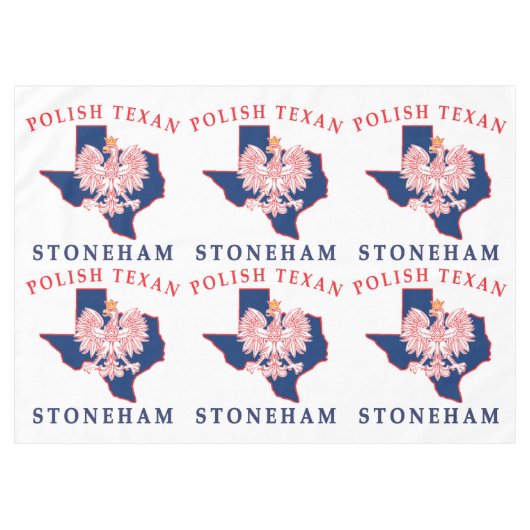 Stoneham Polish Texan Tischdecke (Vorderseite (Horizontal))