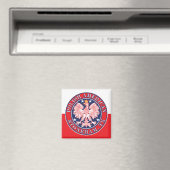 Stoneham Texas Polnischer Adler Magnet (In Situ (Geschirrspüler))