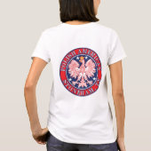 Stoneham Texas Polnischer Adler T-Shirt (Rückseite)