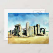 Stonehenge 2 postkarte (Vorne/Hinten)