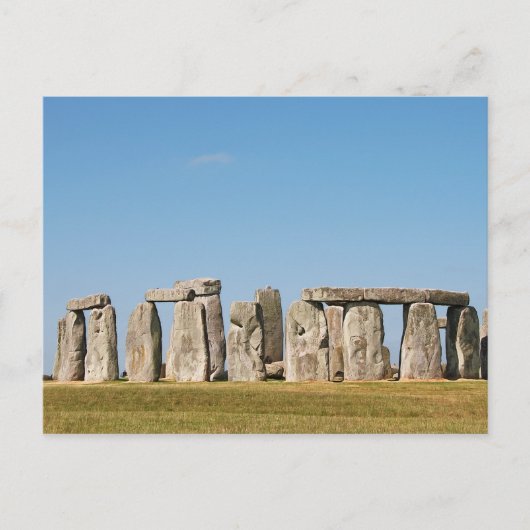 Stonehenge # 2 postkarte (Vorderseite)