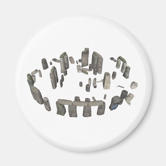 Stonehenge: 3D-Modell: Magnet (Vorne)