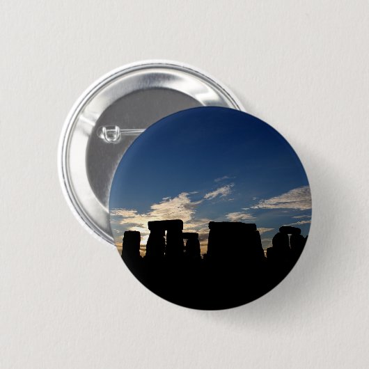 Stonehenge Abzeichen Button (Vorne & Hinten)