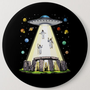 Stonehenge Alien Abduction Button