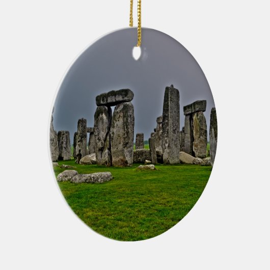 Stonehenge Alte historische Stätte des Powers Keramik Ornament (Rechts)