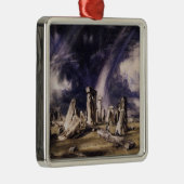 Stonehenge (Altneolithisches Denkmal) Ornament Aus Metall (Rechts)