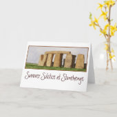 Stonehenge Anmerkungs-Karte Karte (Gelbe Blume)