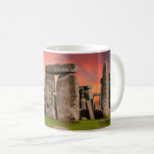 Stonehenge bei Sunset Tasse (VorderseiteRechts)