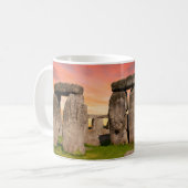 Stonehenge bei Sunset Tasse (Vorderseite Links)