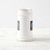 Stonehenge Bild mit Titel Großbritannien Bierglas (Mittel)