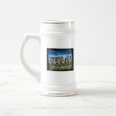 Stonehenge Bild mit Titel Großbritannien Bierglas (Links)