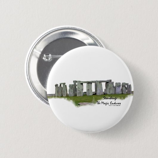 Stonehenge Button (Vorne & Hinten)