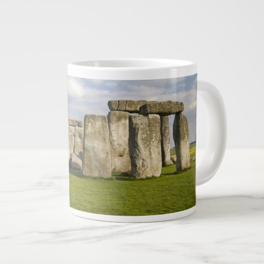 Stonehenge (ca. 2500 v. Chr.), UNESCO World 2 Jumbo-Tasse (Vorderseite Rechts)