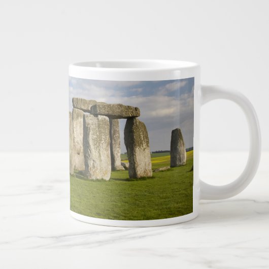 Stonehenge (ca. 2500 v. Chr.), UNESCO World 2 Jumbo-Tasse (Rechts)