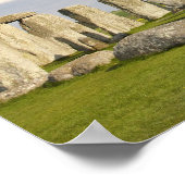 Stonehenge (ca. 2500 v. Chr.), UNESCO World 2 Poster (Ecke)