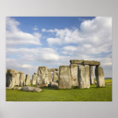 Stonehenge (ca. 2500 v. Chr.), UNESCO World 2 Poster (Vorne)