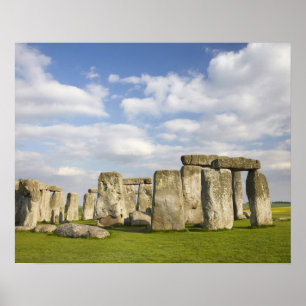 Stonehenge (ca. 2500 v. Chr.), UNESCO World 2 Poster