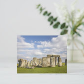 Stonehenge (ca. 2500 v. Chr.), UNESCO World 2 Postkarte (Stehend Vorderseite)