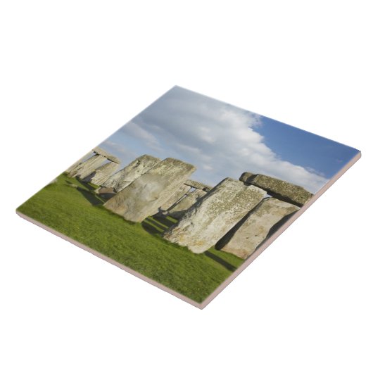 Stonehenge (ca. 2500 v. Chr.), UNESCO World 3 Fliese (Seite)