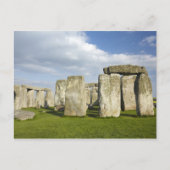 Stonehenge (ca. 2500 v. Chr.), UNESCO World 3 Postkarte (Vorderseite)