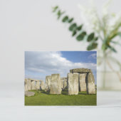 Stonehenge (ca. 2500 v. Chr.), UNESCO World 3 Postkarte (Stehend Vorderseite)